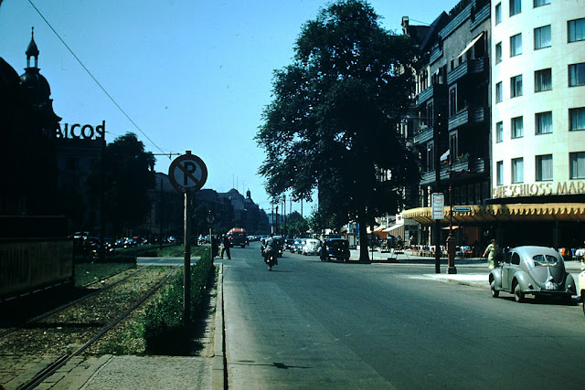 31 Wunderbare Farbfotos des Alltagslebens in Westdeutschland Anfang der 1950er Jahre_Ha