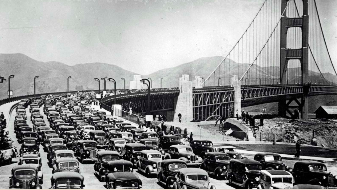 Building the iconic Golden Gate Bridge in rare photographs, 1930s_teo
